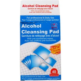 PUR-EST Alcohol Cleansing Wipes - 40 Pack