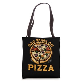 Pizzeria Dad Pizza Daddy Italian Foodie Fathers Day Tote Bag