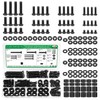 LuKaiSen 136Pcs Universal TV Mounting Hardware Screws Kit Set M4-M8