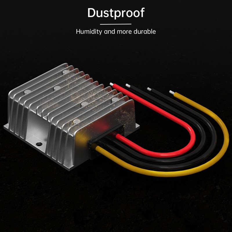 Artudatech Waterproof DC/DC Converter Regulator 12V Step Up to 48V