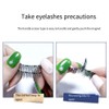 AIXXCUVQ Magnetic Suction False Eyelashes For Eye-catching Effect Transparent Soft