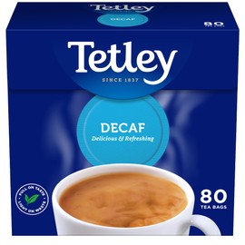 Tetley Decaf Tea Bags, 80 each