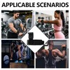 Weight Lifting Hooks Pair Wrist Supports Non-Slip for Gym Grips