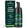 NOVEHA Extra Strength Tea Tree Eyelid & Face Foaming Cleanser
