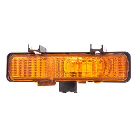 Brock Replacement Driver and Passenger Set Park Signal Front Marker Lights Compatible with 1982-1993 S10 S15 Pickup Truck 5976643 5976644