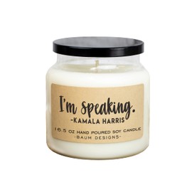 I'm Speaking Kamala Harris Soy Candle