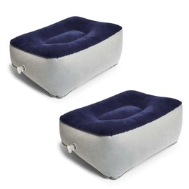 Nicoone Airplane Foot Rest,Inflatable Footrest for Kids & Adults to Sleep,Adjustable Height Travel Pillow On Airplanes,Cars,Travel,Office,Toddler Airplane Travel Essentials