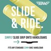 BW MTB Bike Grips – Comfortable and Grippy 130mm Bicycle