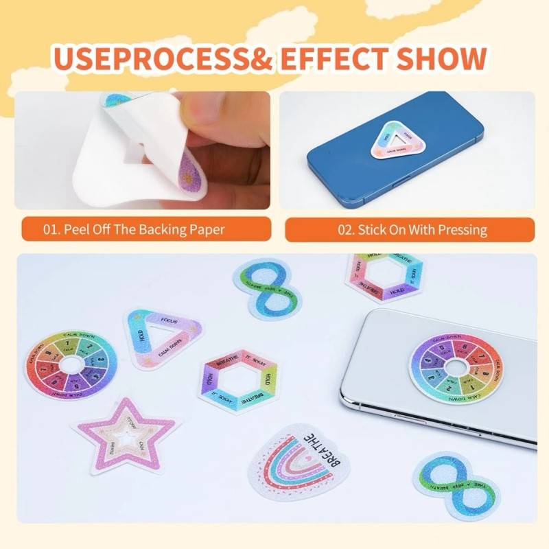 Calm Strips, Anxiety Relief Items for Mood Calming Stress Relief