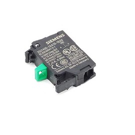 3SU1400-1AA10-1BA0 | SIEMENS CONTACT MODULE WITH 1 CONTACT ELEMENT, 1NO, SCREW TERMINAL, FRONT PLATE MOUNTING