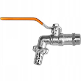 Geka Male Thread PN 10 1/2 Inch Brass Drain Valve Ball Valve Faucet Tap