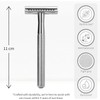 Bambaw Double Edge Safety Razor Silver | Zero Waste Safety