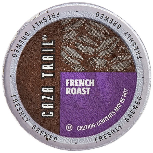 Caza Trail Coffee, French Roast, 100 Single Serve Cups