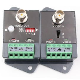 ANHAN Active video balun UTP Video Transceiver With HD-CVI-TVI-AHD-CVBS Effective Distance 1800M 1 Pack