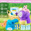 2 Pack Easter Bubble Gun Machine for Toddlers, Easter Basket