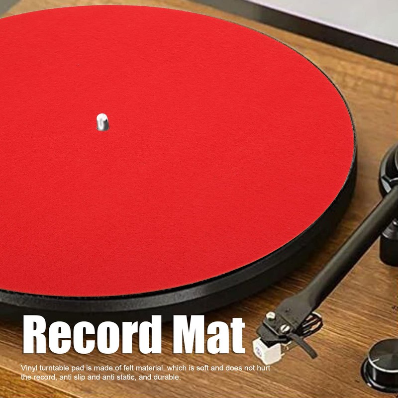 Turntable Mat, Plates Antistatic Slipmat, Felt Turntable Mat, Turntable Mat,