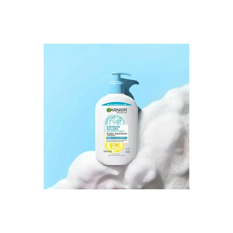 Rutina Express Aclara 5p Antiacné Crema Nutritiva+gel Exfoli
