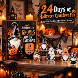 Calendario de Adviento Halloween 24 Días – Caja Sorpresa de Gnomos BVAyct9301445402E
