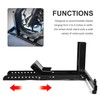 Adjustable Motorcycle Stand, Wheel Chock Upright with Capacity of1800lbs, Heavy