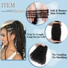 Trekci Afro Kinkys Bulk Human Hair 8 Inch 50g/Pack 100%