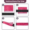 AGDGV 4-Packs Satin Mask Strap Covers,Face Cushion Cover for Strap