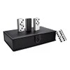 Domino Jumbo 5 Capas Baraja Plata