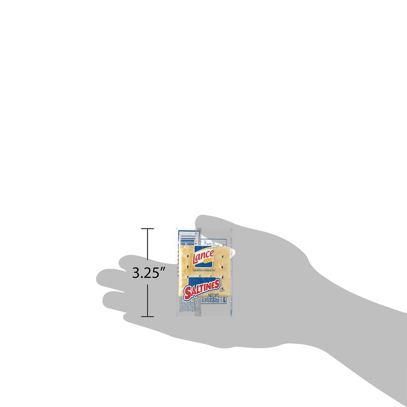 Lance Saltines Crackers, Single Serve Packs, 500 Count