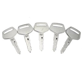 5X Keys 787 For Komatsu Heavy Equipment Wheel Loaders Excavator Dozer Backhoe