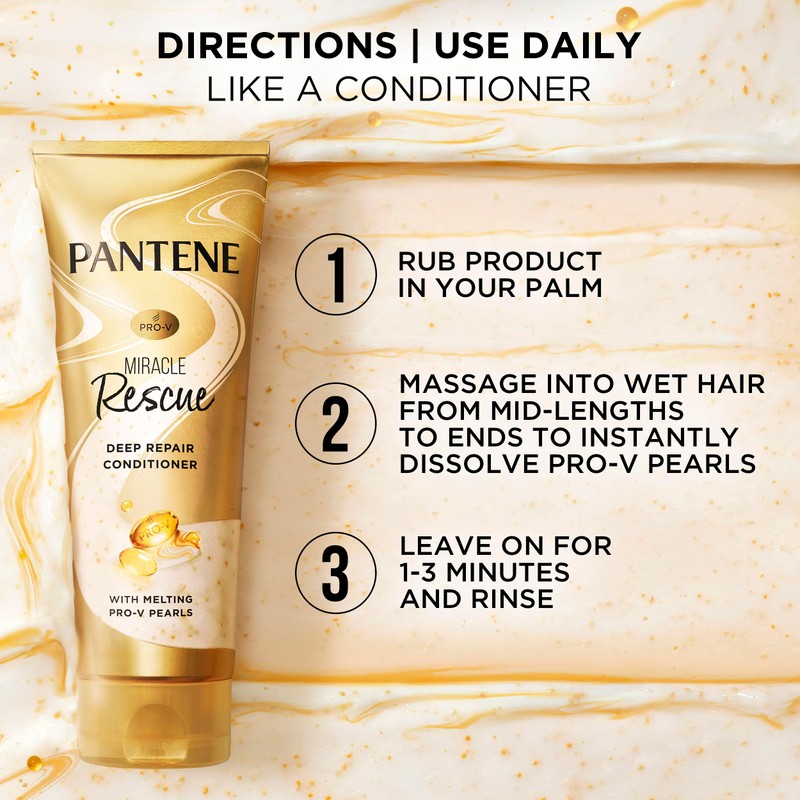 Pantene Pro-V Miracle Rescue Deep Repair Conditioner with Melting Pro-V