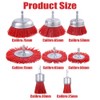 8-Piece Nylon Brush Drill Set, Nylon Brush Drill with 1/4