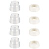 4 Pack Baby Bottle Ring Collars and Cap for Avent