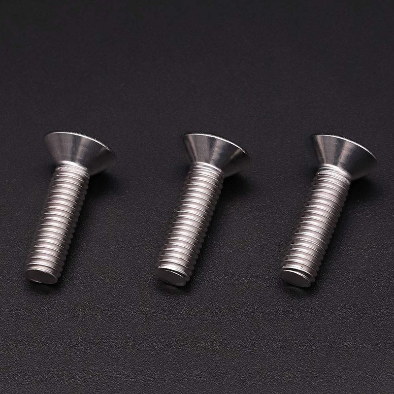 5/16-18 x 1 inch Flat Head Socket Cap Screws 10