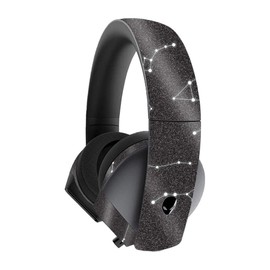 MightySkins Glossy Glitter Skin for Alienware 7.1 Gaming Headset - Constellations | Protective, Durable High-Gloss Glitter Finish | Easy to Apply, Remove, and Change Styles | Made in The USA