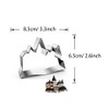 WJSYSHOP Magic Castle House Shape Cookie Cutter