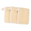 Soap Scrubber Pouch,3pcs Portable Soap Bags,Cotton Linen Exfoliating Soap Pouch,Multi-Function