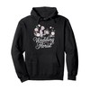 Wedding Florist Bloom Arrangement Pullover Hoodie