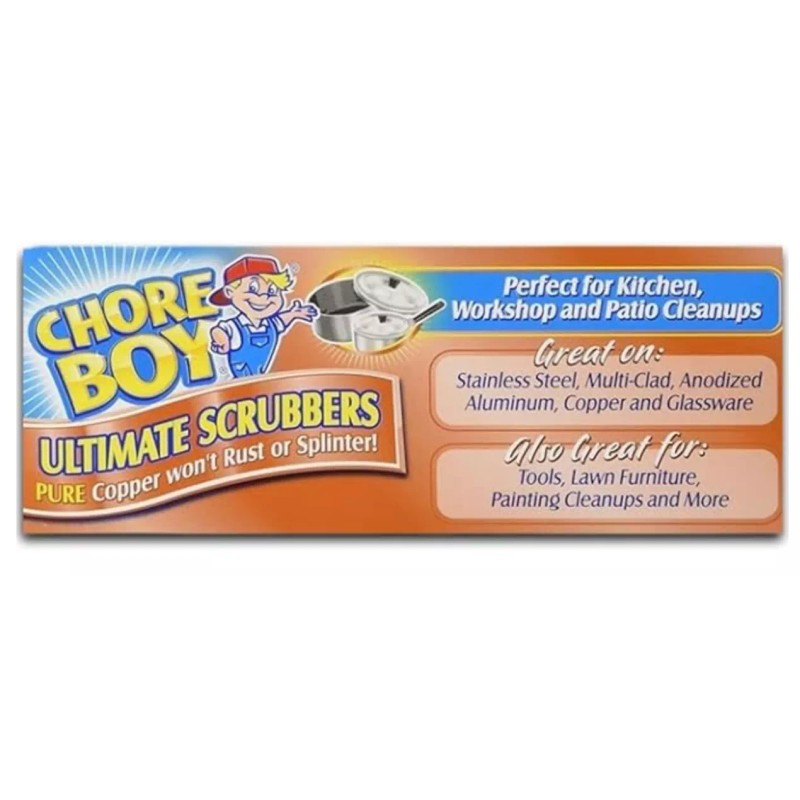 Chore Boy 3 - Chore Boy Copper Scouring Pad 100%