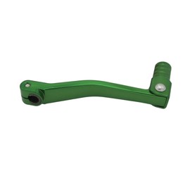 11mm CNC Folding Kickstart Kick Start Starter Lever for ATV Motorcycle Aluminium 11mm Hole Gear Shifter Lever Pedal(GREEN)