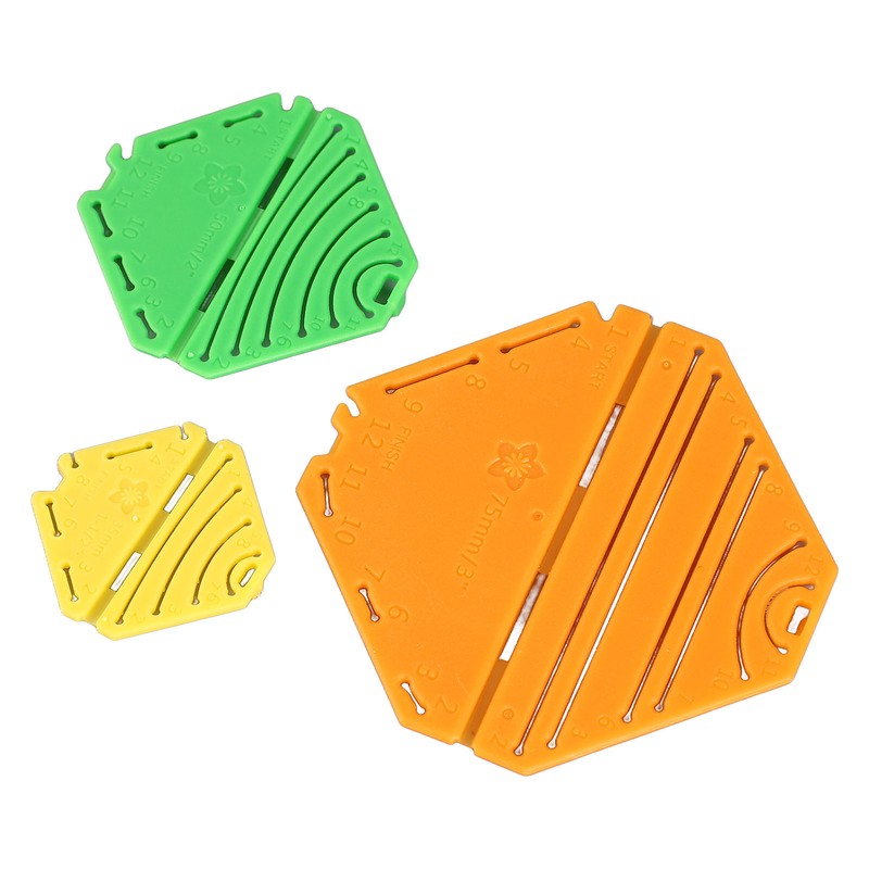 3pcs Flower Maker Set DIY Rhombus Flower Quickly Easily Resin