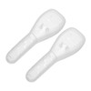 SAFIGLE 2pcs Clear Razor Protector Case Travel Container Manual Razor