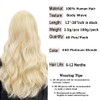 Blonde Body Wave Human Hair Tape in Hair Extension 14Inch
