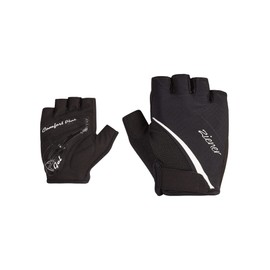 Ziener Carda Women's Cycling Gloves Short Finger Breathable Cushioning Black 6.5