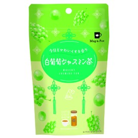 Mug&Pot Tokyo Tea Trading White Grape Jasmine Tea 6 Pack x 3 Bags