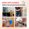 80PCS CH2 Quick Connector Stable Quick Electrical Cable Clamp Terminal