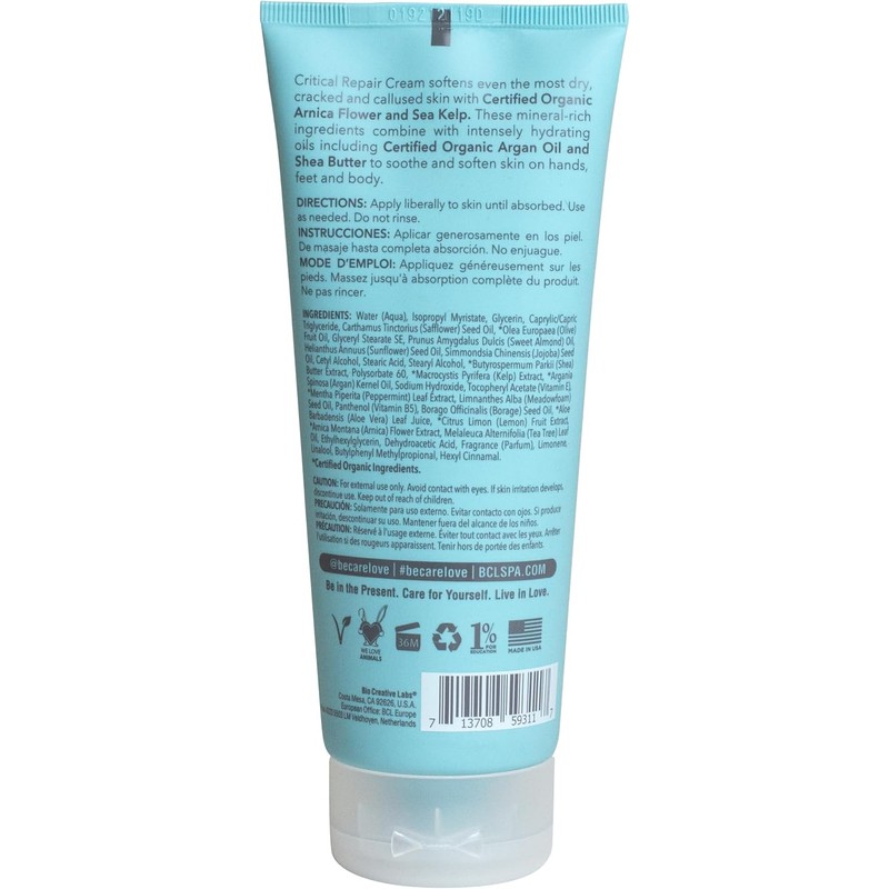 Bio Creative Lab Spa Natural Remedy Critical Repair Cream, 7