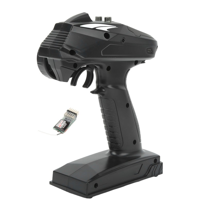 RC Transmitter Black 2.4G 6CH Sensitive Remote Controller With Receiver
