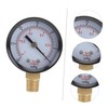 TEHAUX 0-30inhg Vacuum Gauge Tester for Air Oil Water Gas