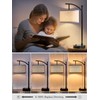 Hikczc Table Lamp for Living Room Bedroom, 23.5" Table Lamps