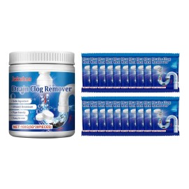 Agente Desatascador W Pipe, Tabletas Efervescentes, Baño, 40