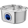 Cat Water Fountain Stainless Steel - Pet Drinking Fountain for